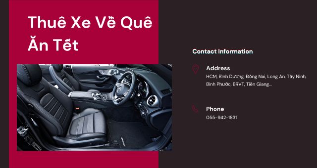 Vì sao nên chọn dịch vụ thuê xe về quê ăn tết của DatXeMayTaxi?